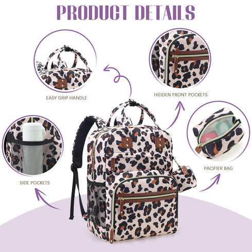Backpack, Backpacks, Tuwubi Diaper Bag Baby Essentials Travel Tote Bag, Multi function Waterproof Travel Essentials