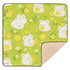EtherSpher Cartoon Hamster Fluorescent Green Soft Padded Baby Girl Play mat for Indoor