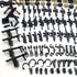 ZHX Weapon Pack Military Weapon Accessories, Army Guns Simulate Battle Building Blocks for Kids