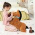 MaoGoLan Large 33" Horse Plush Stuffed Animal, Ridable Pony Plush Toy for Kids Girls, Tan