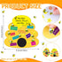 Memorywuu 24 Sets Bee Attitude Sign Craft Kit Beatitudes VBS Sunday School Craft Bee Religious Crafts DIY Christian