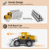 Kit,2.2lbs Sand,8 Vehicles,1 Sandbox,8 Signs,6 Molds,1 3+ Play Construction Sand Magic Alloy Construction Inflatable