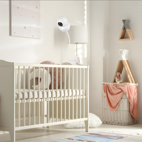 Flexible Baby Monitor Mount for Babysense V43/HDS2/V24R Video Baby Monitor, Gooseneck Stand with Perfect View Angle