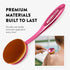 Set 2 2 (2 Pack) Mothercould Premium Sunscreen Brush Kids & Baby Sunblock Applicator with Metal Handles, Travel Bag