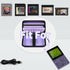 Hard Case for Analogue Pocket Handheld Game Console - Portable Storage Bag for Video Games and Accessories (Purple)