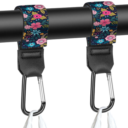 dcdcee Stroller Straps, Mommy Hooks Diaper Bags, Universal Shopping cart, Wallet, Backpack -