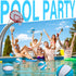 24 Pcs Mini Basketball 7'' Water Basketball Bulk, Pump for Swimming Pool Indoor Mini Hoop