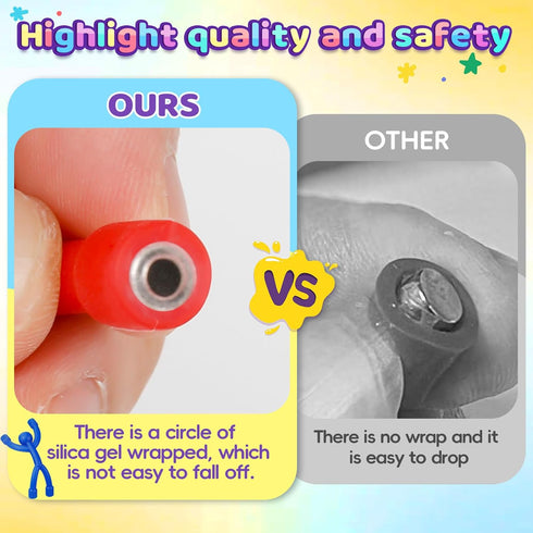 10Pcs 4-8, Magnetic Toddlers Sensory Toys, Road Trip Car Airplane Travel Activities Essentials Toy for Kids Ages Fidget