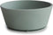 mushie Silicone Suction Bowl, BPA-Free Non-Slip Design (Cambridge Blue)