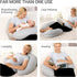 Momcozy Pregnancy Pillows for Side Sleeping, J Shaped Maternity Body Pillow for Pregnancy, Soft Pregnancy Pillow