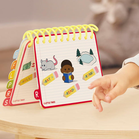 Little Tikes Old School 100 Words Spell & Spin Pencil, Educational Learning Toy for Preschool Gift