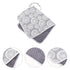 SHOWERORO Changing Pad Portable Folding Diaper Cushion Large Travel Mat Reusable Lightweight Safe Material for Cradle