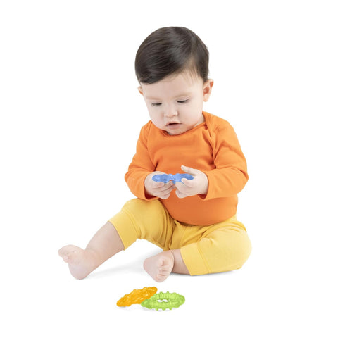 3 Bright Starts Chill & Teethe Water-Filled BPA-Free Baby Teething Toy, Ages Months+