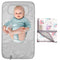 Portable Diaper Changing Pad - Waterproof Foldable Baby Mat - Lightweight Travel Change Pad - Machine Washable - HAMUR