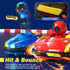 Set 2 360Rotating|Christmas 3 4 5 bessome Cute Cartoon Remote Control Bumper Car Toy of Players Football Games|Toddlers