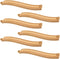 6 Pieces Ascending Wood Train Tracks Wood Train Tracks Expansion Compatible with