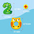 Magnetic Uppercase Letters and Numbers | Educational Learning Tool for Kids, 39 Pieces Magnets