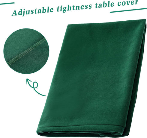 Included(Green,34 34 4 Inch) Frienda Game Table Cover Felt Game Tablecover Folding Tablecloth for Card for Playing