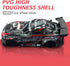 EOQIFJM Car,1:24 4WD Tires,2 RC Drift High Speed Electric Remote Control Car with LED Lights,Drifting Batteries,Dual