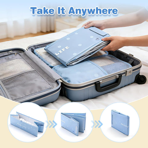 1-8, Toddler Bath Tub for Shower, Foldable Baby Bathtub, Portable Kids Bathtub & Collapsible Bathtub for Toddlers
