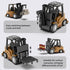 cxjoigxi 1/64 2 1 6+ Mini RC Forklift Toy, Forklift Truck Rechargeable, App & Remote Control, in Transformable Lift