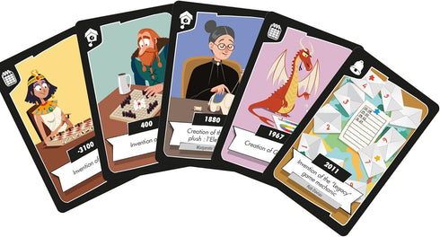 Zygomatic Timeline Twist - Pop Culture Edition Trivia Game, Fun Family Game for Kids and Adults, Ages 8+, 2-6 Players