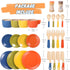 Sets GAGAKU Wooden Play Food for Kids Kitchen, Montessori Wooden Play Food Toys with Plates and Dishes for Toddler Boys