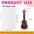 Lenwen 12 Pcs Kids Toy Guitar, 10 Inch Ukulele Beginner Musical Instrument for Toddlers, Educational Toy