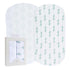 Bassinet Sheets Fitted Cover, Flexible Fit 100% Soft Jersey Knit Cotton - Neutral Grey Sage Diamond