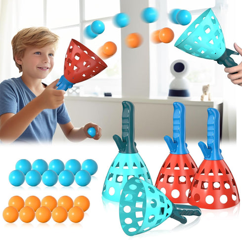 Bennol Outdoor Game Toys for Kids, 20 Balls Pop Pass Catch Ball Game for Boys Ages 3-8 for Outside Fun