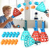 Bennol Outdoor Game Toys for Kids, 20 Balls Pop Pass Catch Ball Game for Boys Ages 3-8 for Outside Fun