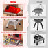 Toy BBQ Grill Set for Kids, Kitchen Toy Set with Smoke, Sound & Light for Outdoor Cooking Play