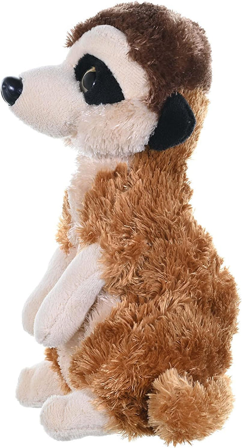 Wild Republic Cuddlekins Meerkat Plush, Stuffed Animal, 8 Inches, Gifts for Kids, Plush Toy