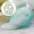 S&T INC. Exfoliating and Massaging Cradle Cap Bath Brushes for Baby, Silicone, 2 Pack in Grey and Teal