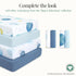2 Pack Evolur Space Adventure Dark Crib Sheet, Fitted Crib Sheet for Standard Crib and Toddler Mattress, Soft