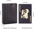 WJPC Black Diamond Premium PVC Waterproof Poker Playing Cards - Cool Deck for Party and Game