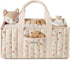 Blissful Diary Woodland Diaper Caddy Organizer, Stylish Nursery Storage Basket, Gift for