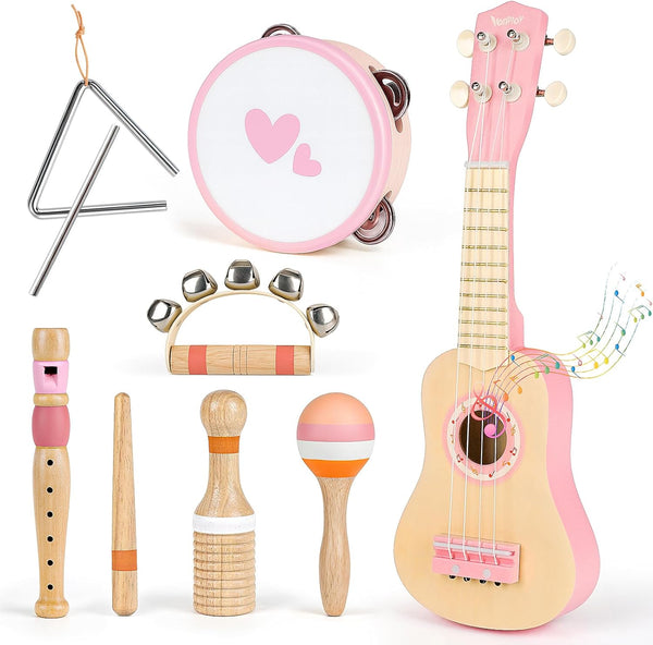 Vanplay Kids Guitar Set for Girls - Toys for 2 3 4