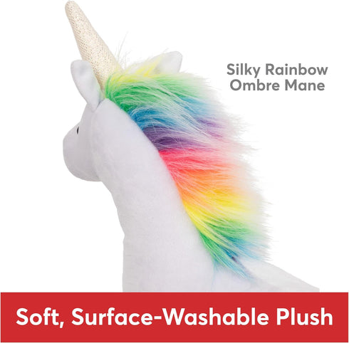 GUND Bluebell Rainbow Unicorn Stuffed Animal, Plush Unicorn for Ages 1 and Up, Blue, 15”