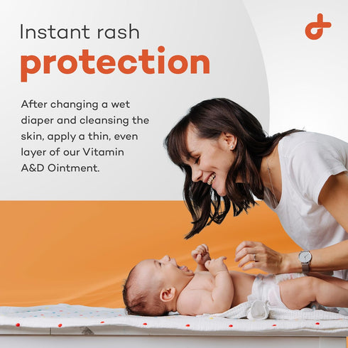 (144 Packets/Box, Pack 1) Dealmed A&D Ointment | Diaper Rash Cream for Baby with Vitamins A & D | Moisturizing Skin