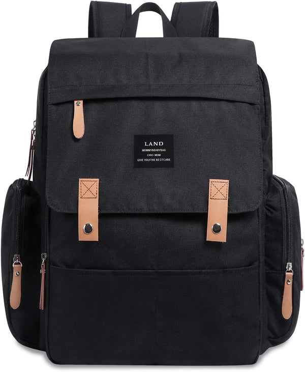 Mummy Diaper Bag Backpack - Durable Maternity Baby Nappy Casual Shoulder Bag for Travel