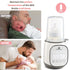 5-in-1 Baby Bottle Warmer for Breastmilk - Feeding Bottle Warmers for all Bottles, Food Jars, and Breastmilk Bags
