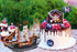 10 inch Playset, 3+ The Dreidel Company Pirate Boat Detailed Pirate Ship Adventure Pirate Toy, Pirate Party Favor