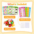 Match Card & Sort Game Set for Toddlers, Montessori Educational Learning Activities for Preschool