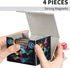 Card Deck Box for MTG Cards, Strong Magnetic Storage Box for 100+ Single Sleeved Cards, Cute Rainbow Butterfly
