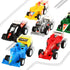 Yeonha Toys Pull Back Vehicles, 12 Pack Mini Assorted Construction Vehicles and Race Cars