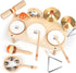 Kids Drum Set - Montessori Toys for 2 Year Old Boy Girl