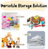 Soft Corner Shelf | Child-Friendly Wall Mount Storage | Safe Hanging Organizer for Toys, Sundries, Diapers, Stuffed
