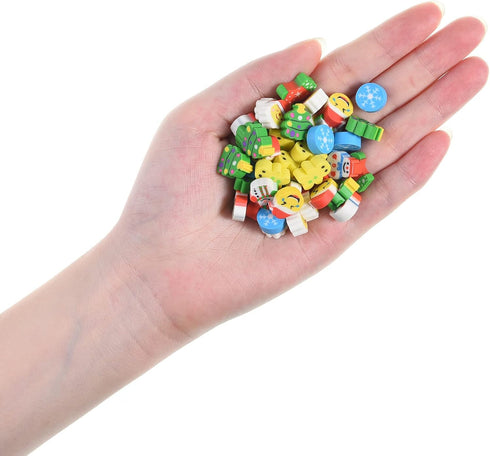 330 Pcs Mini Christmas Erasers for Kids Bulk, Cute Small Erasers for Goodie Bags and Christmas Party Favors