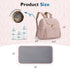 mommore Backpack, Small-17L) Diaper Bag Stylish Travel Baby Bag with Insulated Pockets, Changing Pad and Stroller